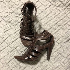 Brown Gladiator Sandals